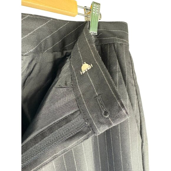 Old Money Luxury Lauren, Ralph Lauren Andover Wool Pinstripe Pants, Women's 16 - Picture 6 of 13